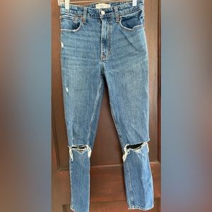 Abercrombie & Fitch Skinny High Rise Jean Curve Love 26L